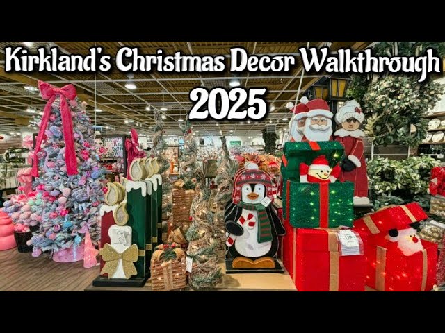 KIRKLAND'S CHRISTMAS DECOR NEW 2025 FULL STORE WALKTHROUGH