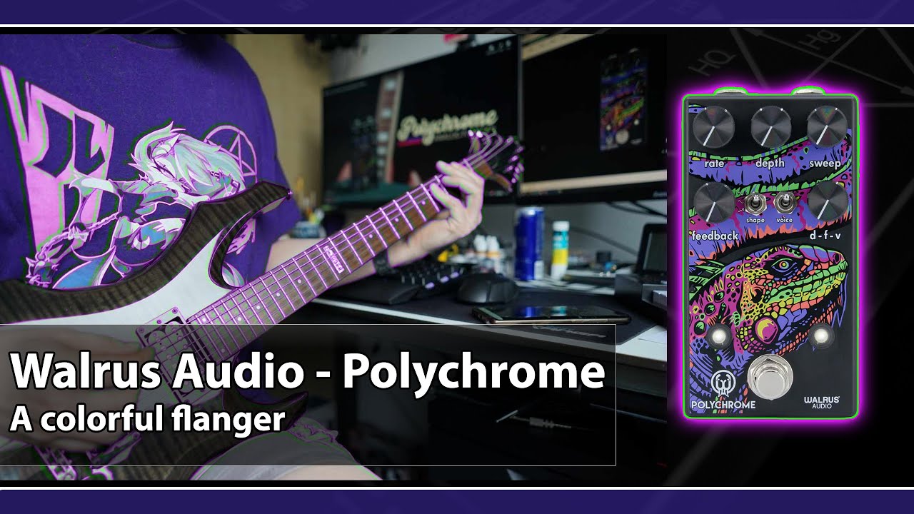 Walrus Audio - Polychrome (Synth and Guitar) - YouTube