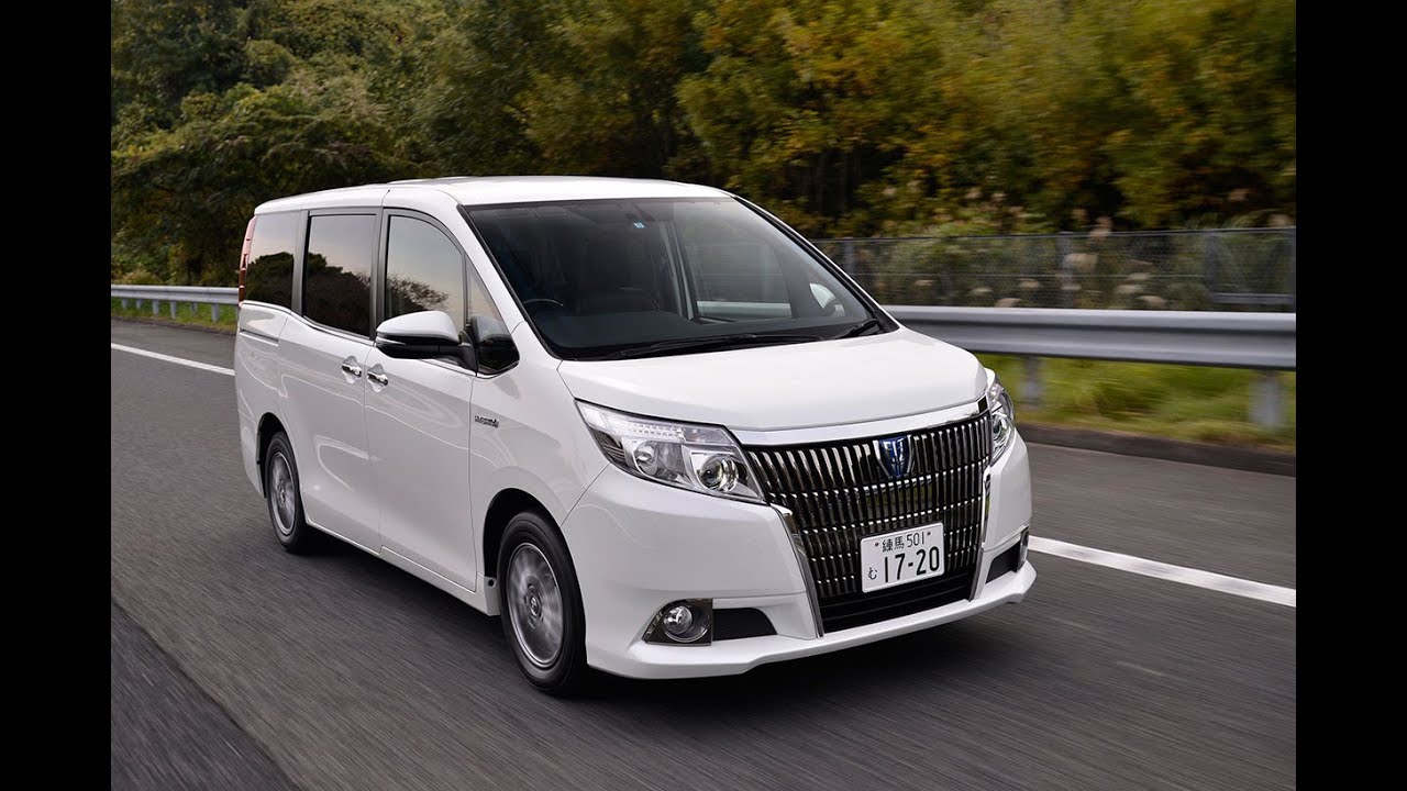 Toyota Esquire Ikeike Mode!! 5-number minivan Test Drive - YouTube
