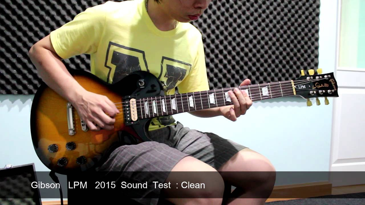 GIBSON 2015 LES PAUL LPM GUITAR REVIEW BY AXEGRINDERUK - YouTube