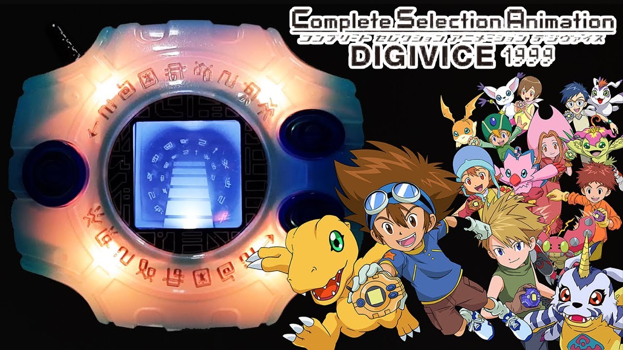 Complete Selection Animation Digivice 1999 All Digivolutions and