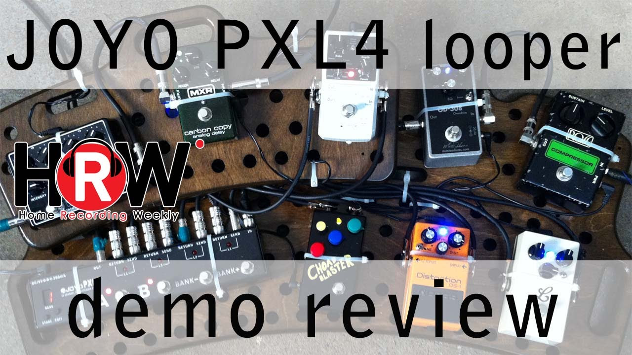 JOYO PXL4 looper switcher demo - YouTube
