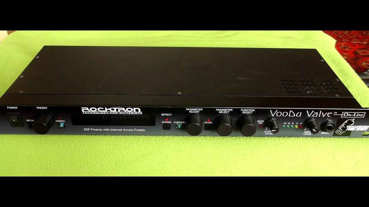 Rocktron Voodu Valve: FULL REVIEW with quality sound - YouTube