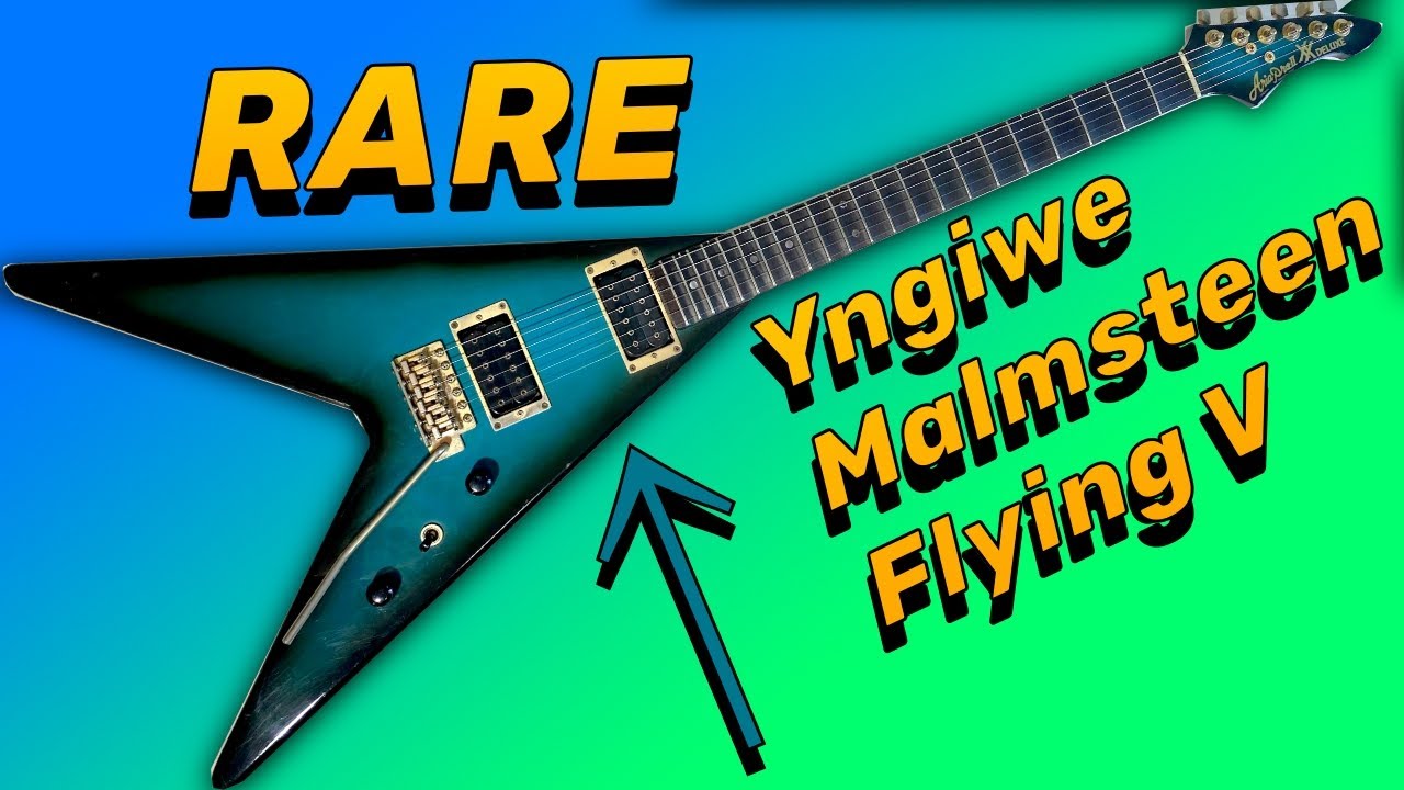 Stunning Discovery: The Ultra-Rare Aria Pro II Flying V Electric