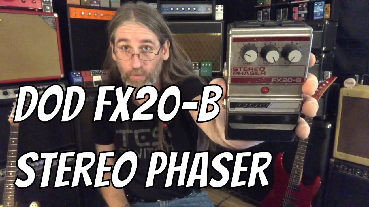 DOD FX20-B Stereo Phaser - YouTube
