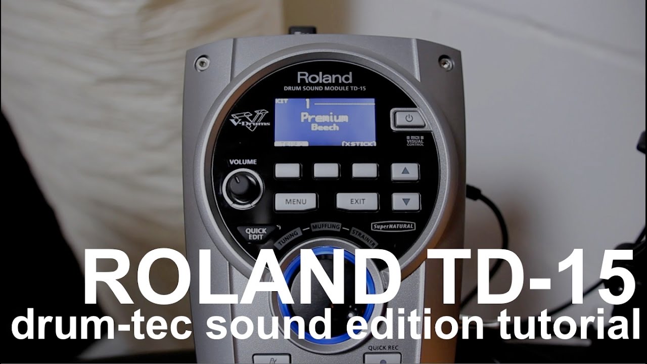 Roland TD-15 V-Drums Sound Module | drum-tec