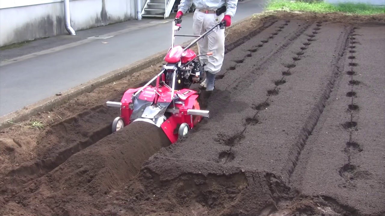 うね立て・内盛整形｜YK300RK/450RK｜ミニ耕うん機・管理機 - 管理機