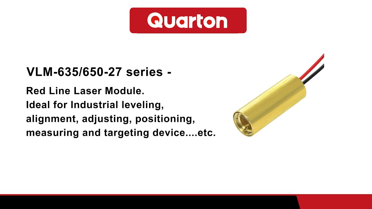 Industrial Use Line Laser: VLM-650-27 Series