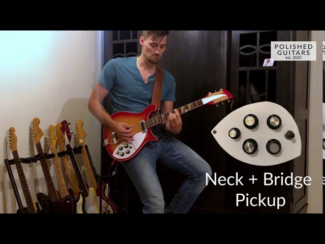 sold] Finest Rickenbacker 620 copy. Rare Aria Pro II RG-680 made