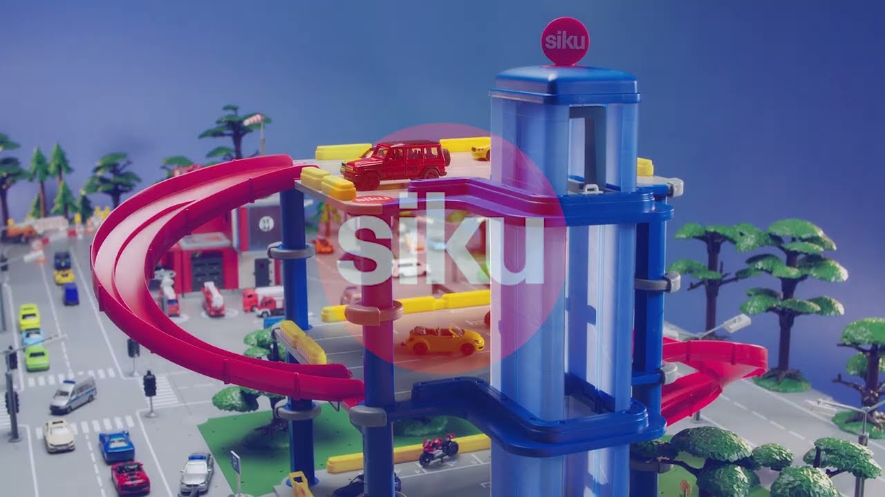 SIKU WORLD パーキングタワー - YouTube