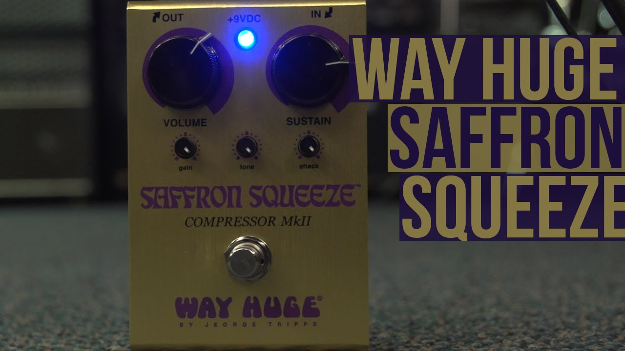 Guitar World Recommends - Way Huge Saffron Squeeze Compressor MkII