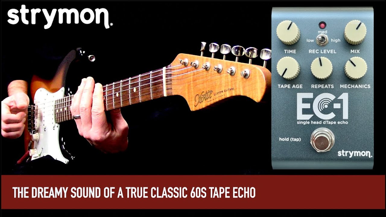 Strymon EC-1 Single Head dTape Echo - YouTube