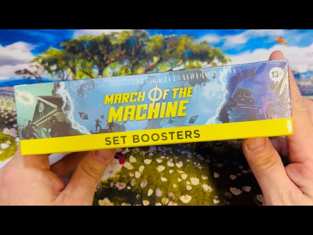 March of the Machines Set booster box! #mtg - YouTube