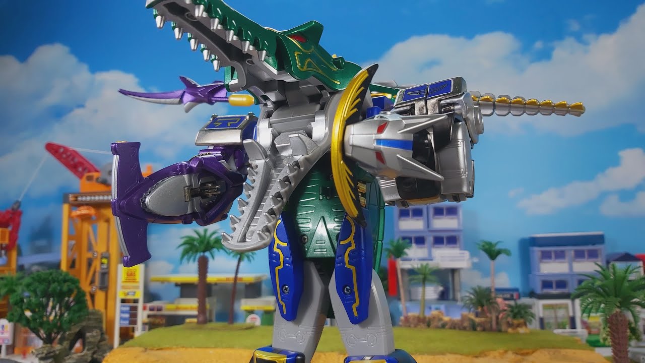 百獣合体ガオハンター DX Gao Hunter Stop Motion Combine - YouTube