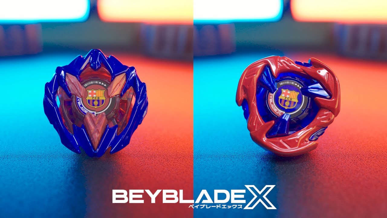 先行レビュー】ベイブレードX「FCバルセロナVer 」2種コラボベイ登場