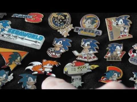 Sonic the Hedgehog Pins Badge Collection - YouTube