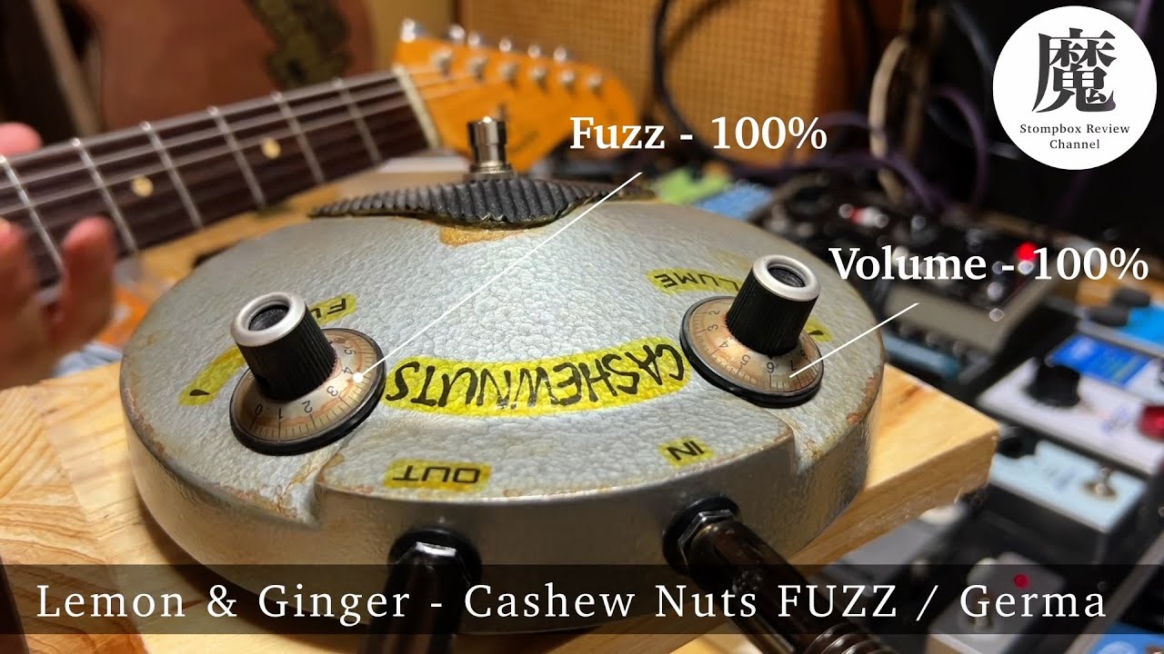 Lemon & Ginger Cashew Nuts FUZZ - Germanium Transistors- DEMO