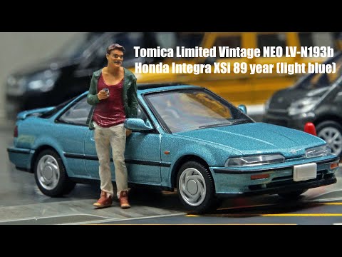 Tomica Limited Vintage NEO LV-N193b Honda Integra XSi 89 year