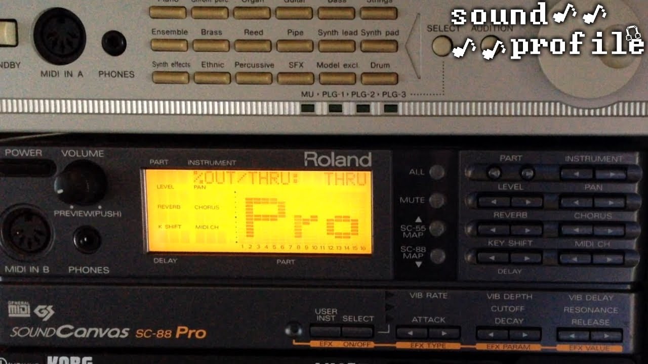 Roland SC-88 Pro: A Classic Desktop Synth! - Sound Profile - YouTube