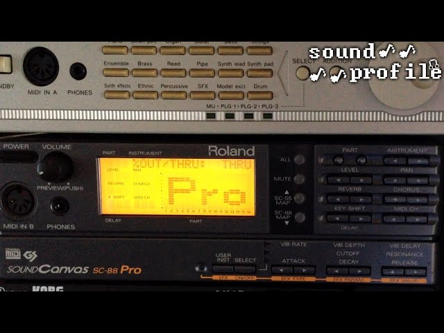 Roland SC-88 Pro: A Classic Desktop Synth! - Sound Profile - YouTube