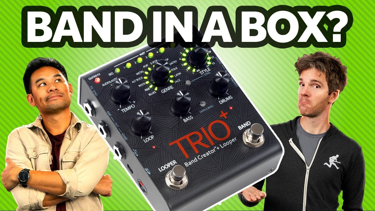 Challenging The DigiTech Trio Plus- Your Band In A Box? - YouTube