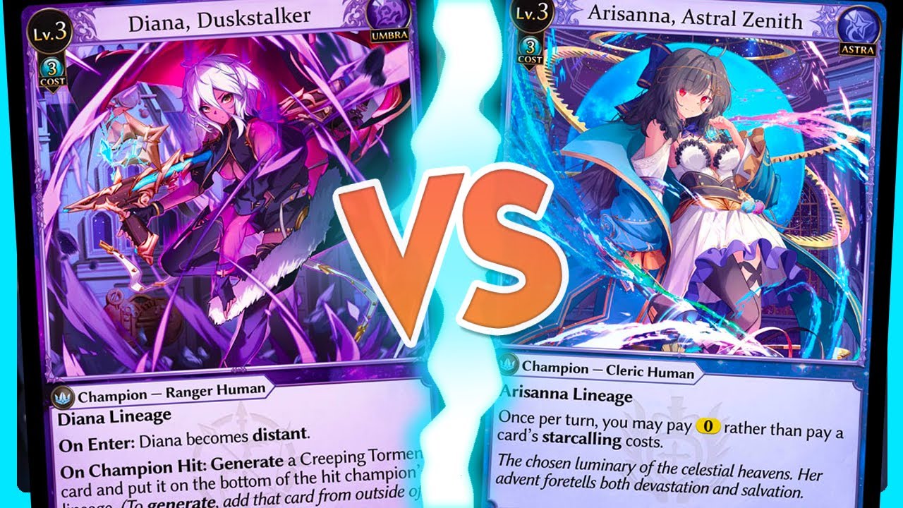 CREATORS CLASH! Wind Diana vs Wind Arisanna - Grand Archive TCG