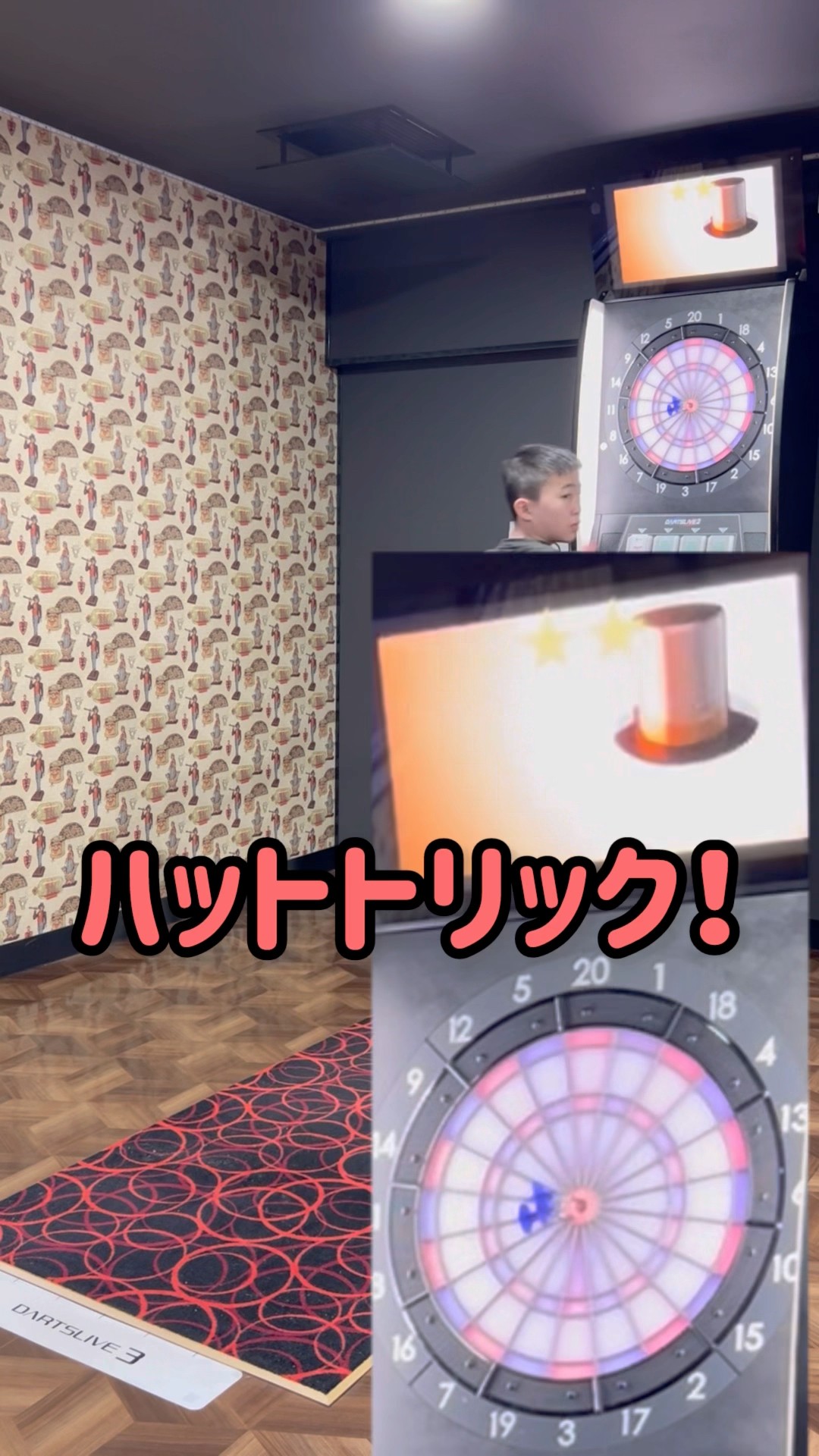 Darts] Hat trick! #darts #dartslive - YouTube