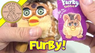 Furby Buddies Big Hungry Bean Bag Giraffe Colored Furby, 1999