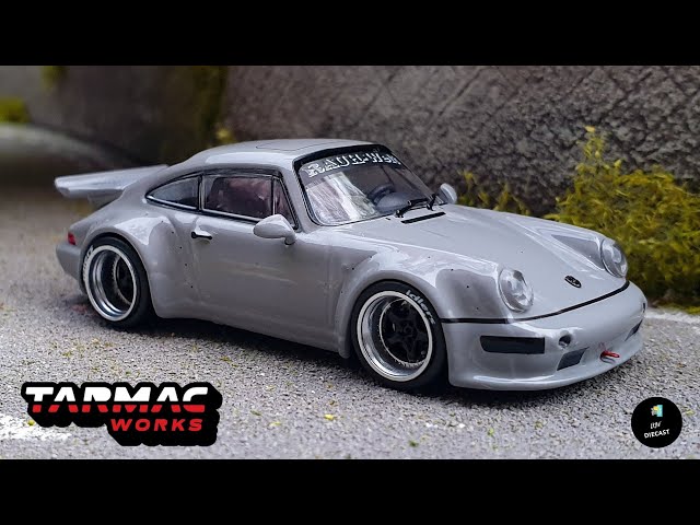 Porsche RWB 964 Jonsibal Design by Tarmac Works Hobby64 | UNBOXING