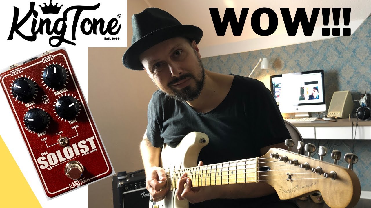 KingTone | The Soloist Pedal Demo - More than SRV! - YouTube