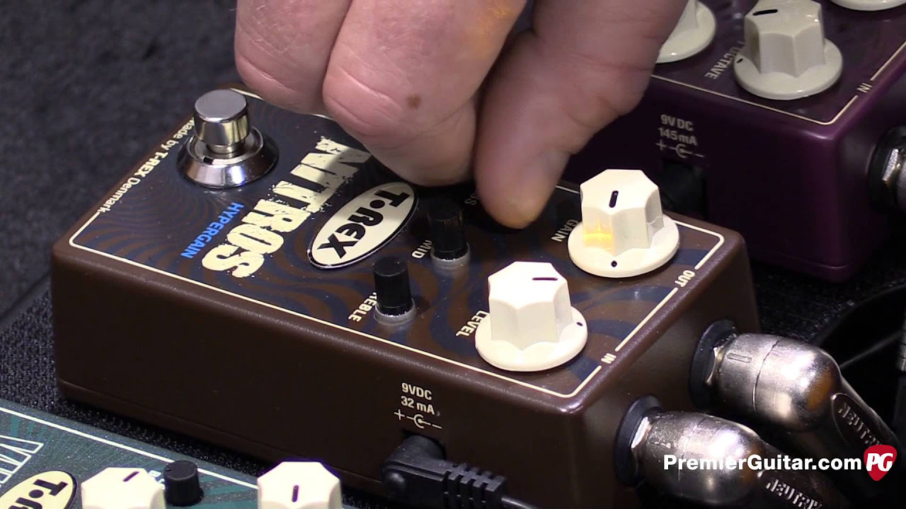 NAMM '15 - T-Rex Effects Diva Drive, Nitros Hypergain