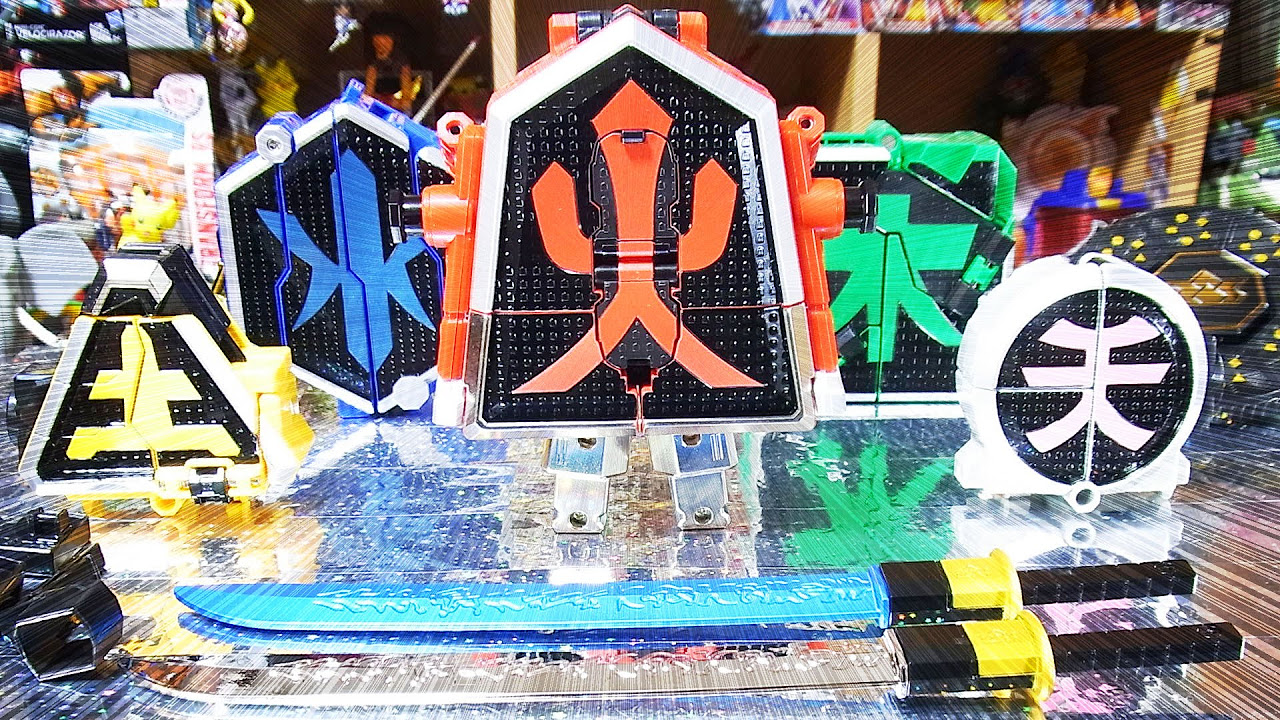 よみがえる 超合金 侍合体 DXシンケンオー SHINKENOH - YouTube