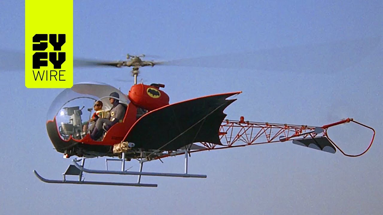 Take A Ride In The Batcopter From The 1960s TV Show | SYFY WIRE