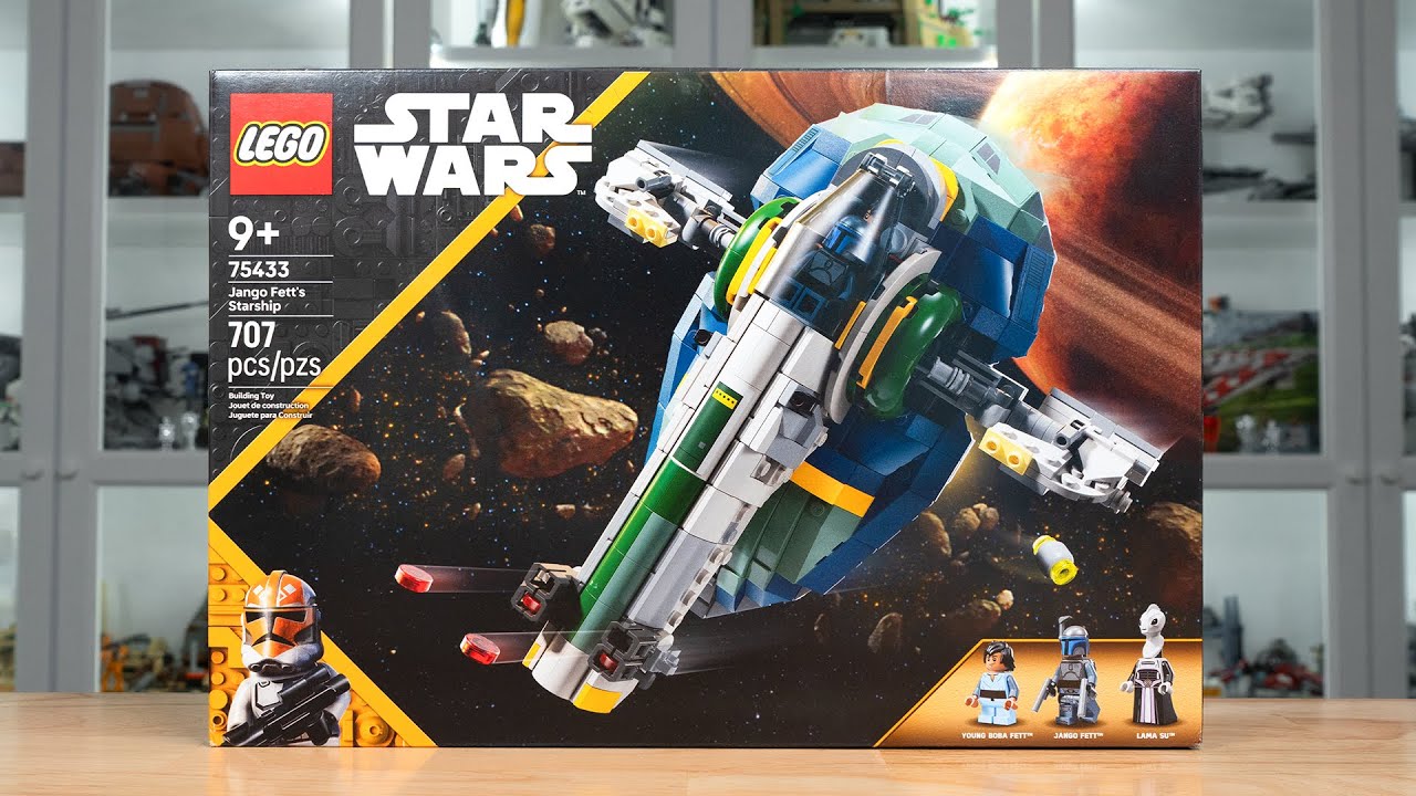 LEGO Star Wars 75433 JANGO FETT'S SLAVE 1 Review! (2025) - YouTube