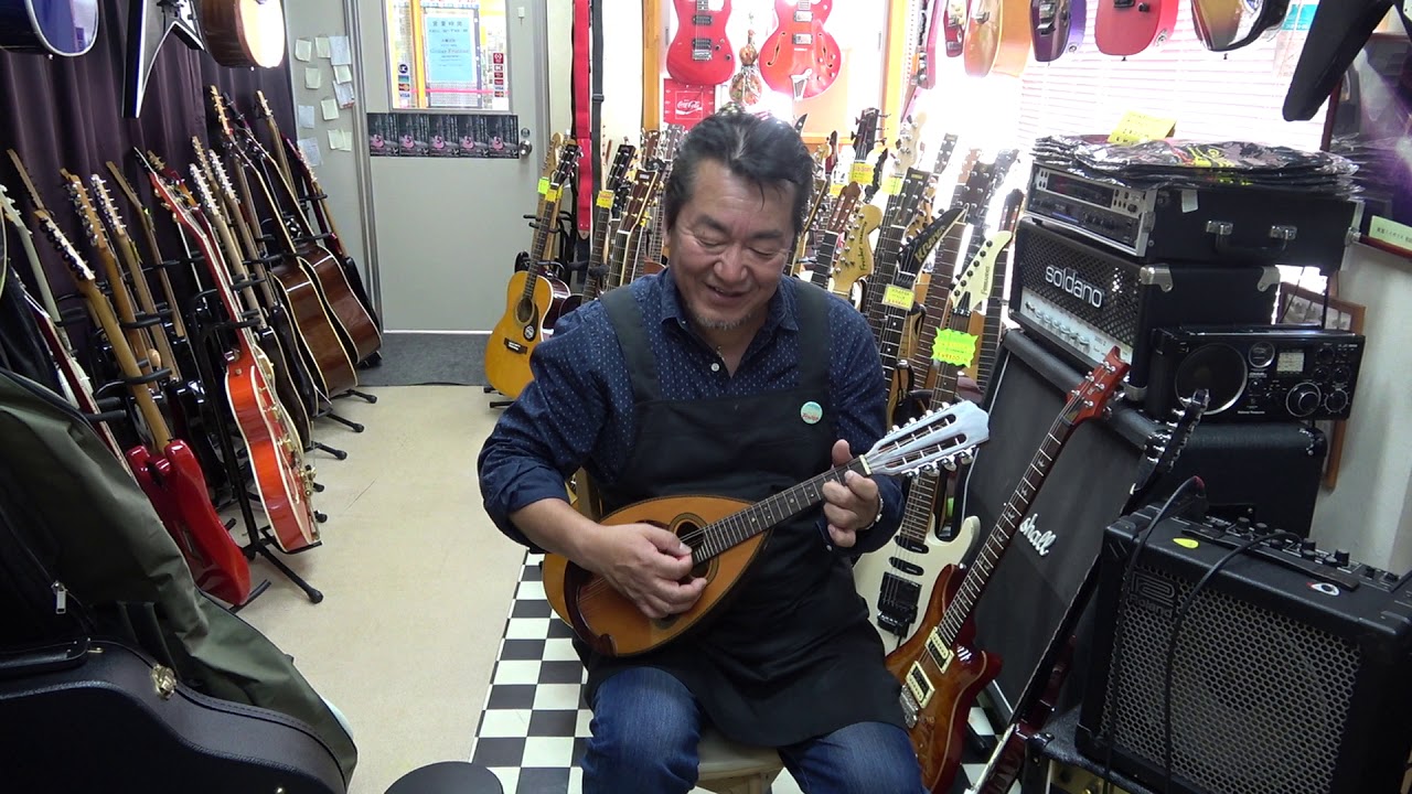 73年製 鈴木バイオリン M-218 マンドリン ギターフロンティア - YouTube