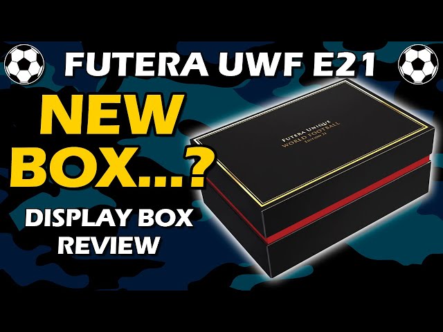 2025 Futera Unique World Football Edition 21 Hobby Box Display