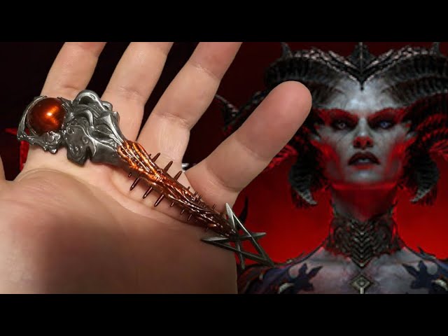 Diablo 4 Hell Key Replica | UNBOXING 4K - YouTube