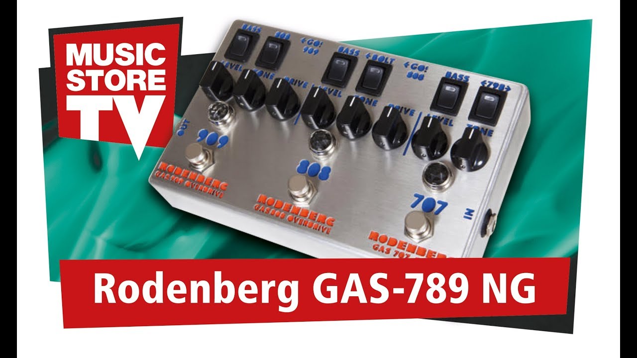 Rodenberg Amplification GAS-789 NG Double Overdrive (english