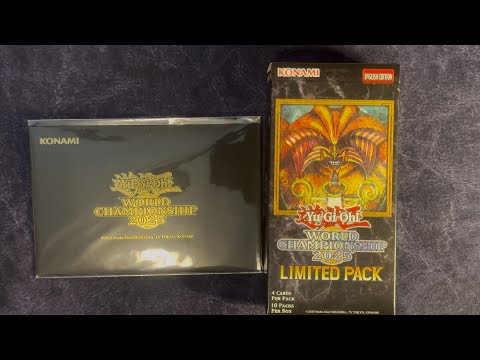 World Championship 2025 LIMITED PACK Opening! - YouTube