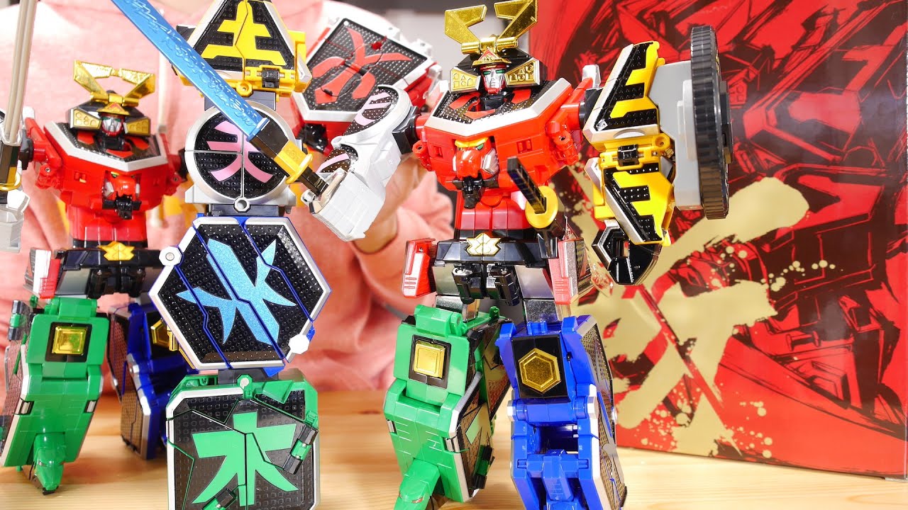 おでん合体も再現可能！超合金 侍合体DXシンケンオー レビュー 侍