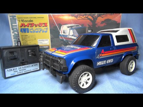 1/16 ニッコー セミデラコン ハイラックス4WDピックアップ 1982年 昭和