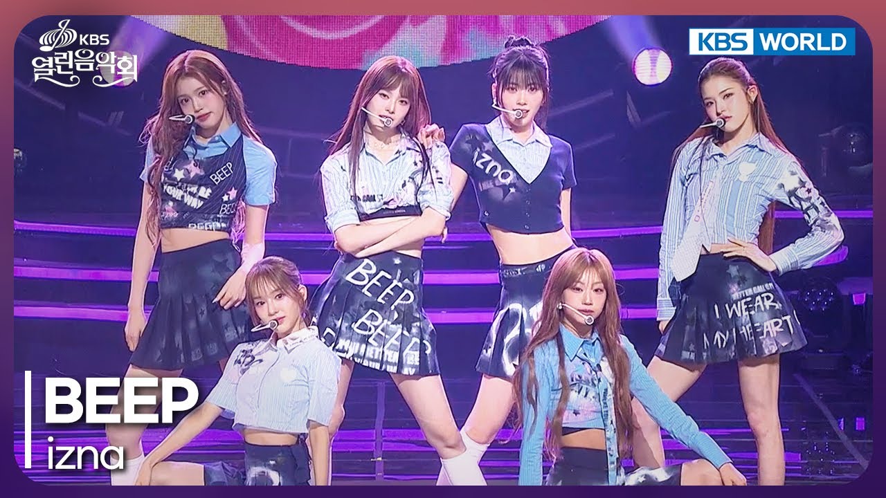 izna - BEEP [Open Concert : EP.1537] | KBS KOREA 250824 - YouTube