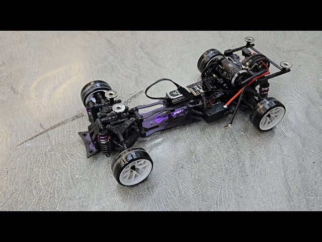 3Racing Sakura D6 GA Purple Shakedown Out Of Box - YouTube