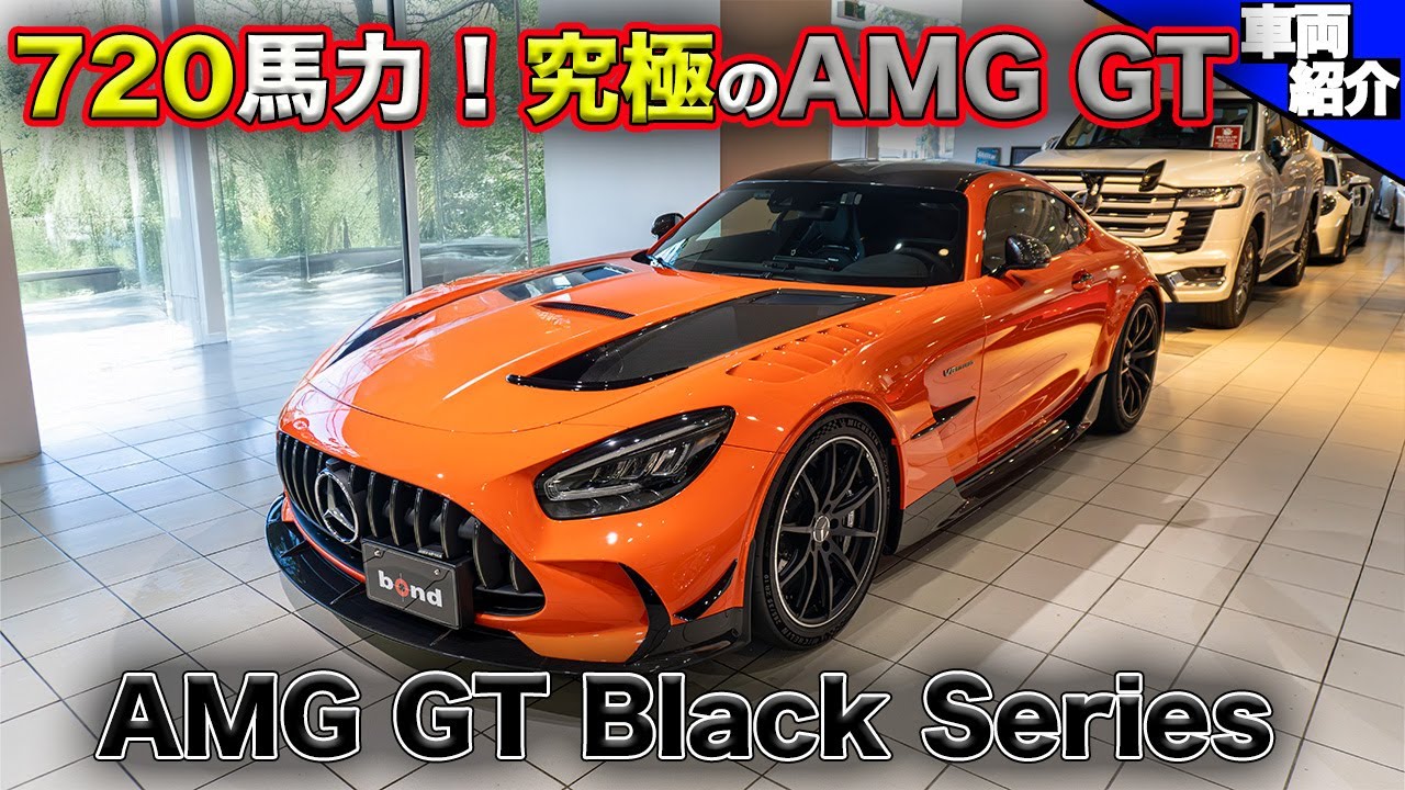 Almost a licensed racing car!] AMG GT Black Series, limited to 53