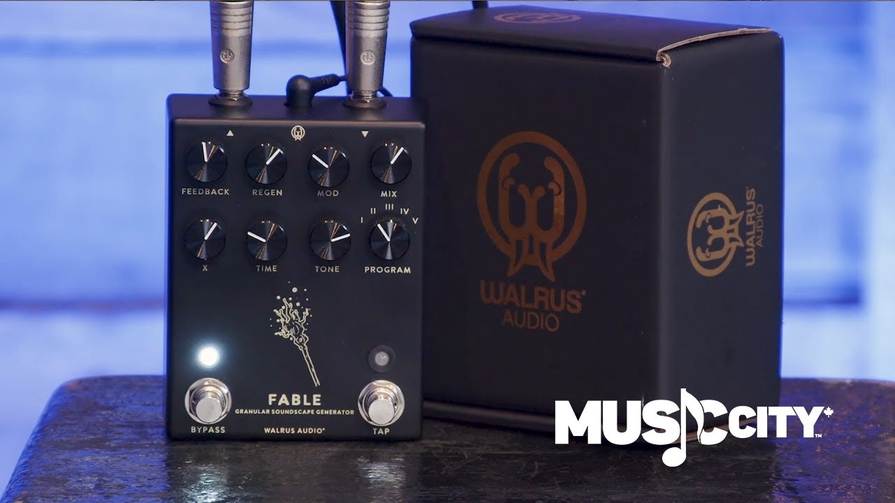 Walrus Audio Black Edition Fable Pedal Demo at Music City - YouTube
