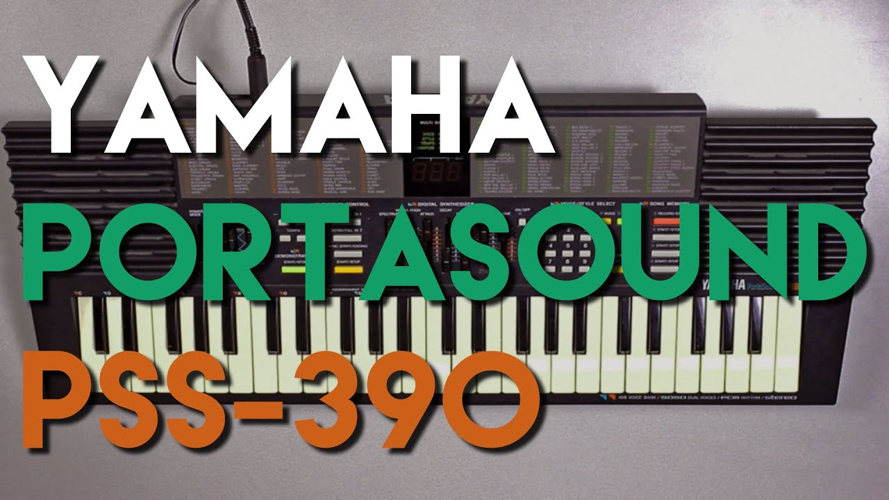YAMAHA budget synthesizer - YouTube