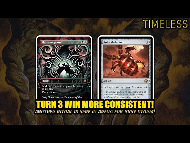 Ruby Storm More Deadly With Lorwyn Eclipsed! | Timeless BO3 | MTG