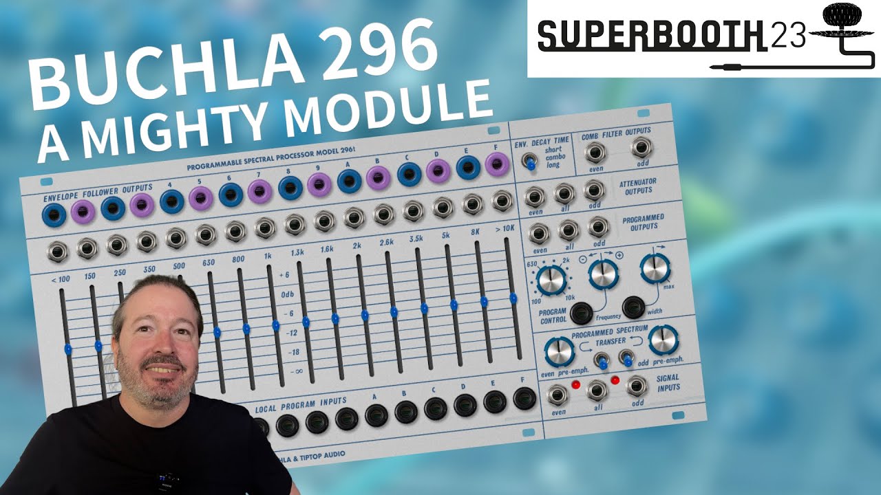 Tiptop Audio Buchla 296 - The Mighty Spectral Processor Module For