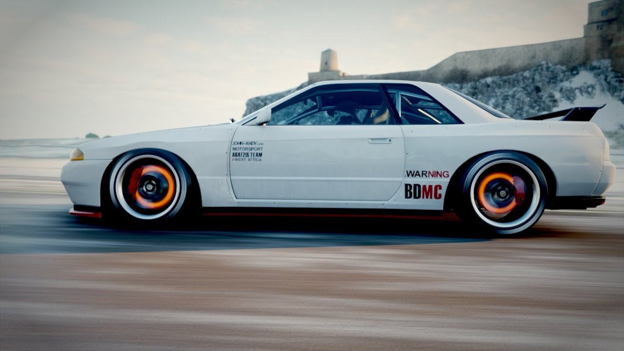 NISSAN SKYLINE GT-R R32 ROCKET BUNNY FULL CUSTOM - YouTube