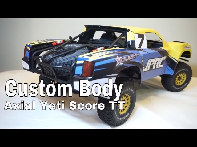 Axial Yeti Score Trophy Truck - JPRC Custom Body SOR Graphics